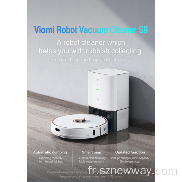 Aspirateur de robot Viomi S9 humide et sec
